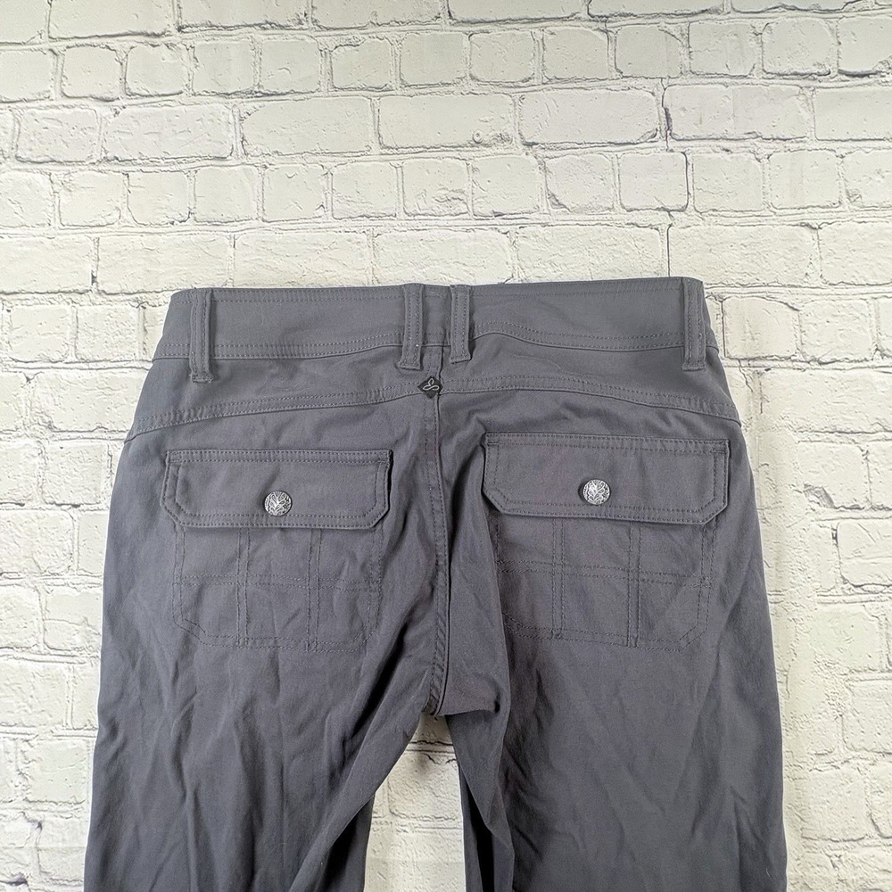 Prana Pants Womens Size 4 Gray Halle Stretch Hiking pants straight leg - Picture 3 of 10